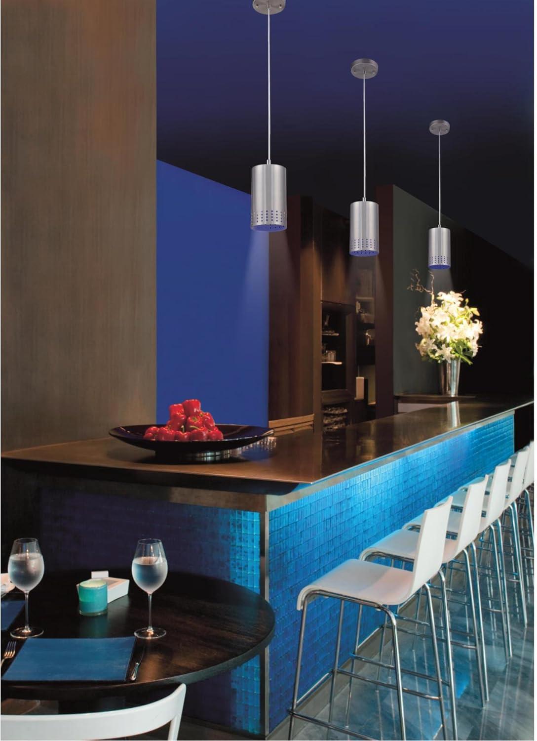 image:imageWestinghouse 6101200 Phelps OneLight Indoor Mini Pendant Brushed Nickel