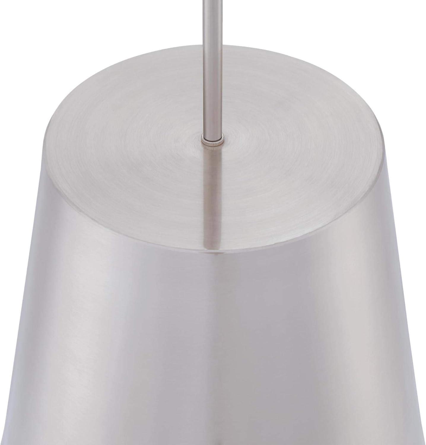 image:imageWestinghouse 6111600 Derose Transitional OneLight Indoor Pendant Light Brushed Nickel FinishBrushed Nickel