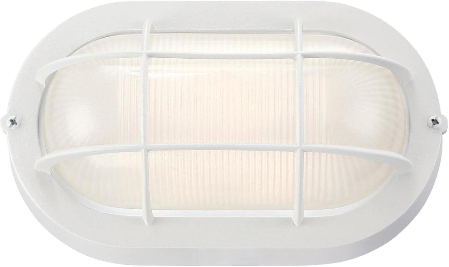 image:imageWestinghouse 6113600 Traditional OneLight Dimmable LED Outdoor Wall Light Textured White Finish White GlassWhite