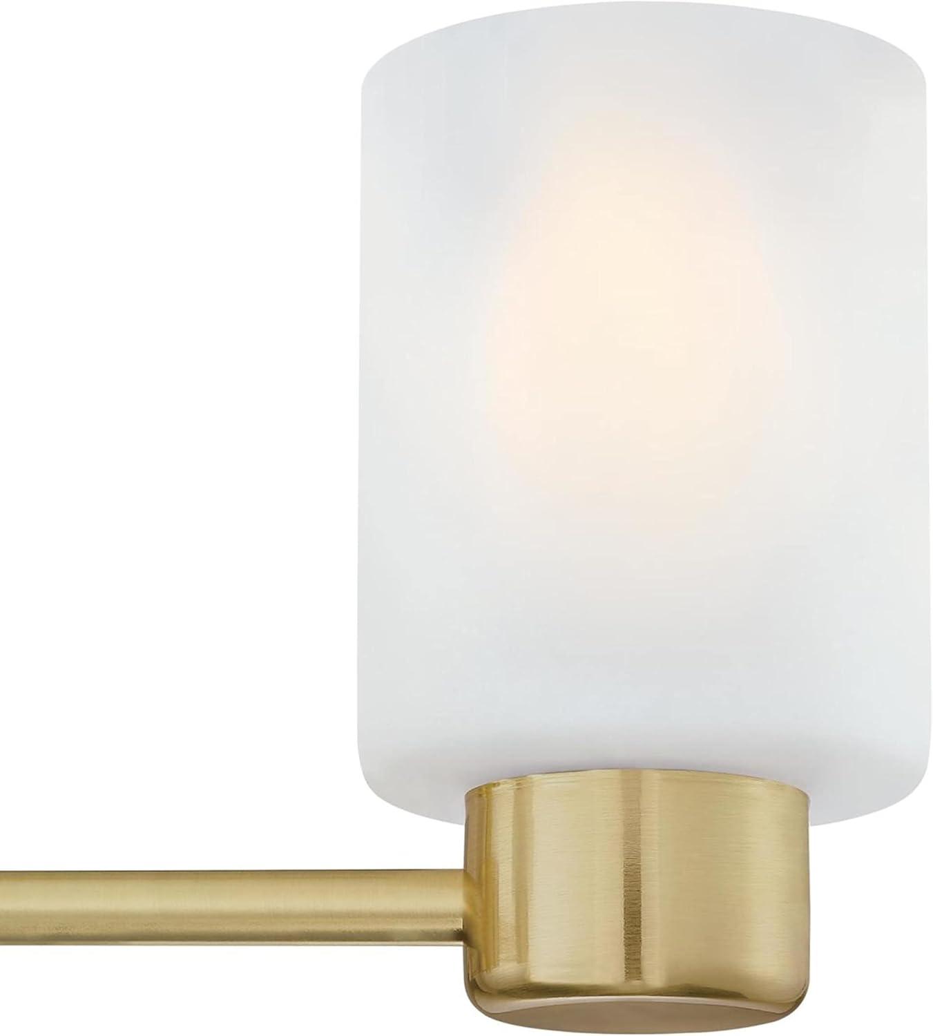 image:imageWestinghouse 6115400 Sylvestre Transitional ThreeLight Indoor Chandelier Matte Black Finish Clear GlassBrushed Nickel