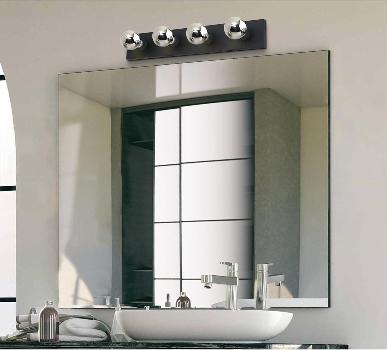 image:imageWestinghouse 6117500 Traditional ThreeLight Indoor Vanity Light Fixture Matte Black Finish No ShadesMatte Black