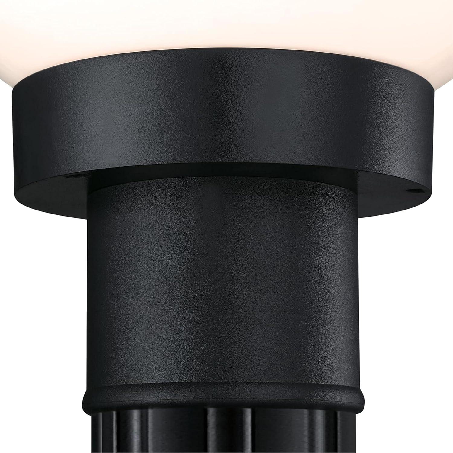image:imageWestinghouse 6123000 Traditional One Light PostTop Lantern Black Finish Opal Acrylic Globe