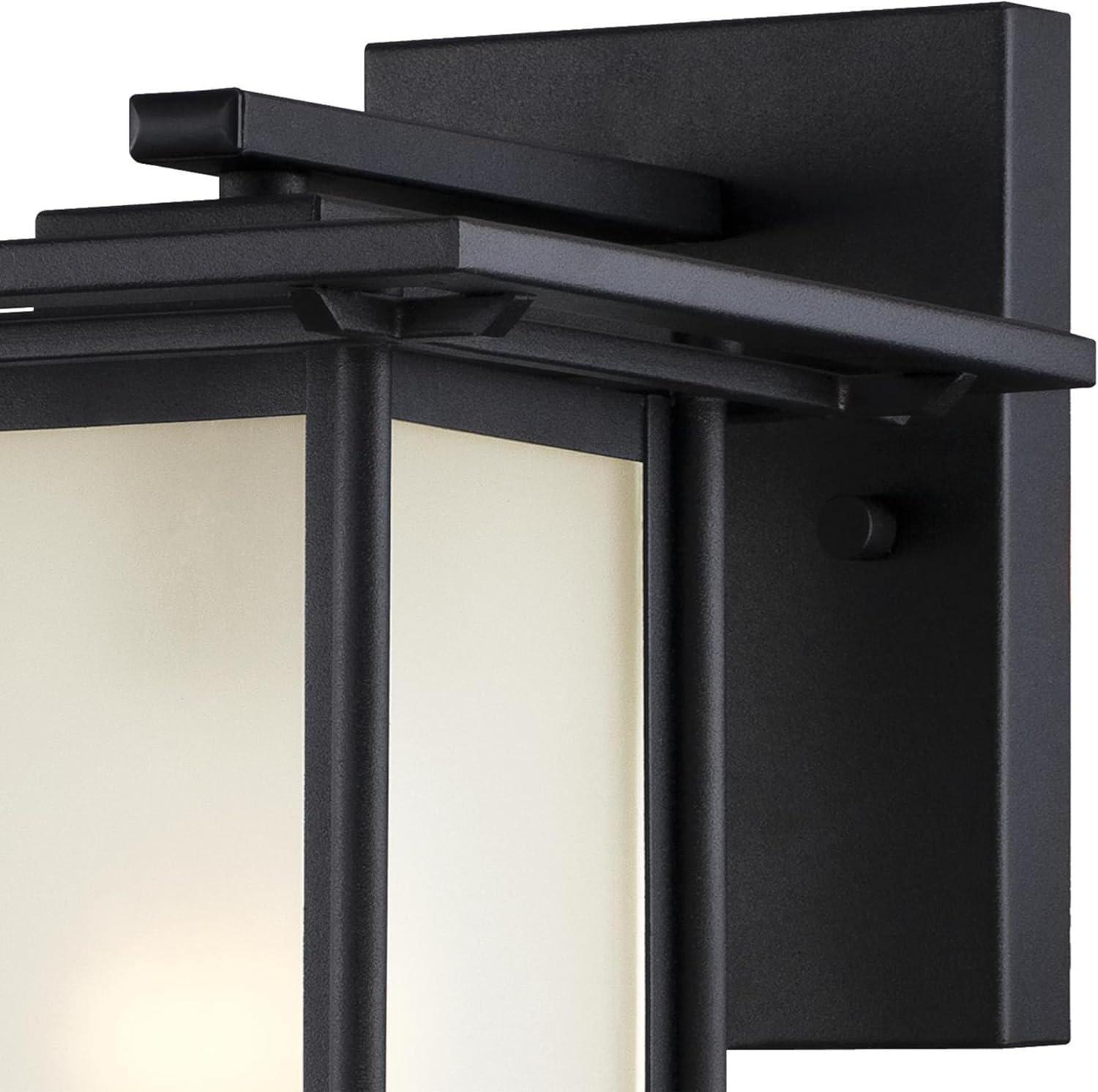 image:imageWestinghouse 6203800 Clarissa 1 Light Outdoor Wall Lantern Textured BlackBlack