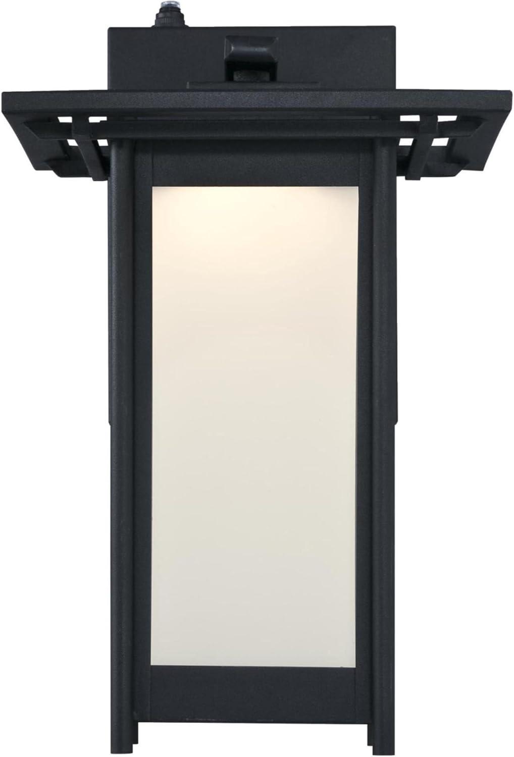 image:imageWestinghouse 6203800 Clarissa 1 Light Outdoor Wall Lantern Textured BlackBlack Photocell