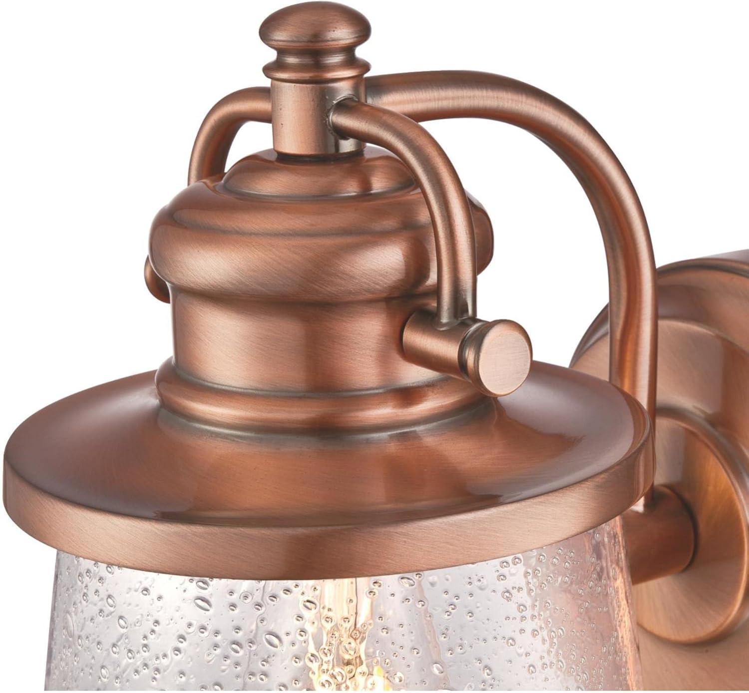 image:imageWestinghouse 6204000 Emma Jane OneLight Outdoor Wall Lantern 1Pack Amber BronzeWhite