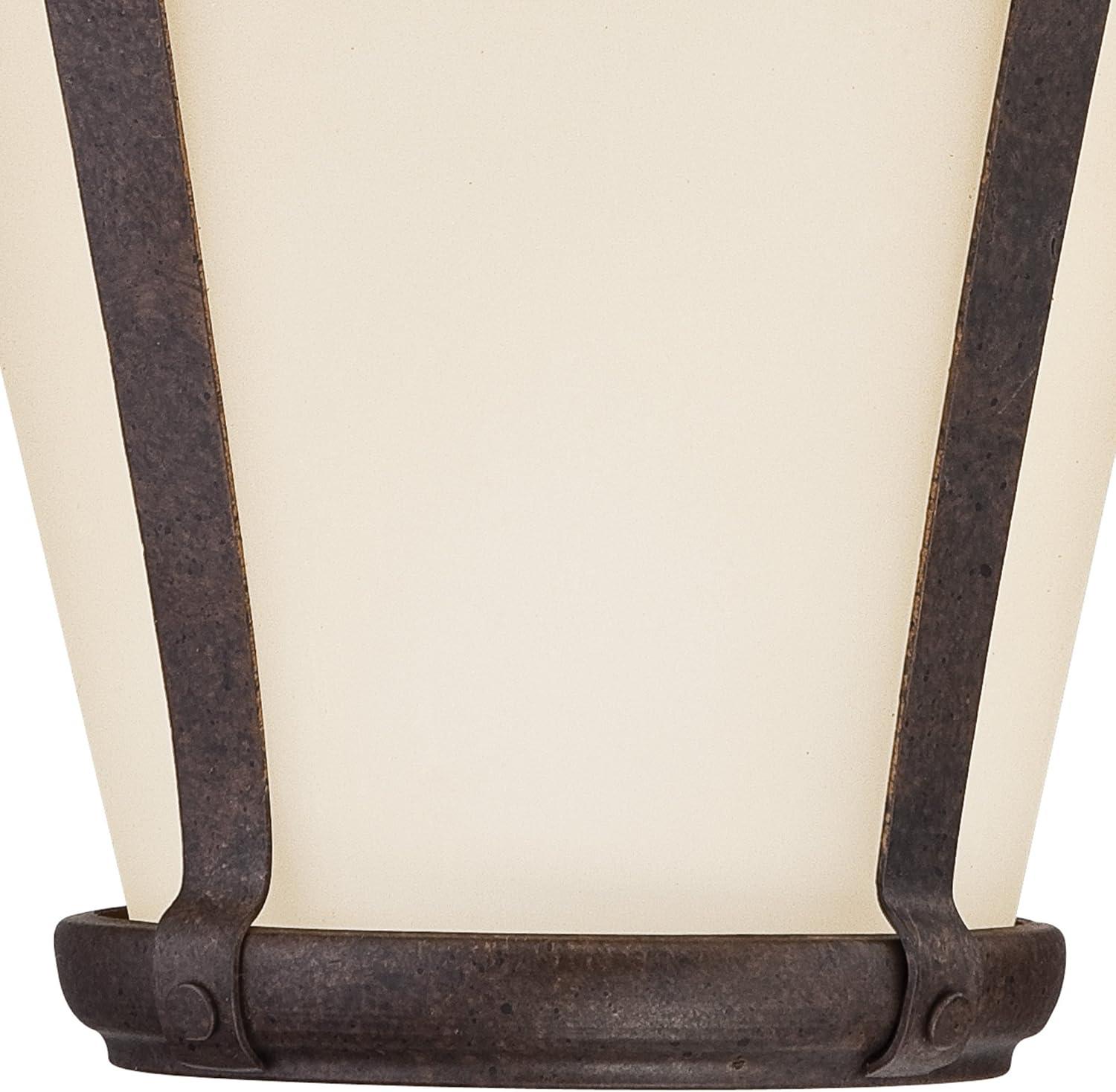 image:imageWestinghouse 6204100 Darcy OneLight LED Outdoor Wall Fixture Victorian Bronze Finish with Amber Frosted Glass