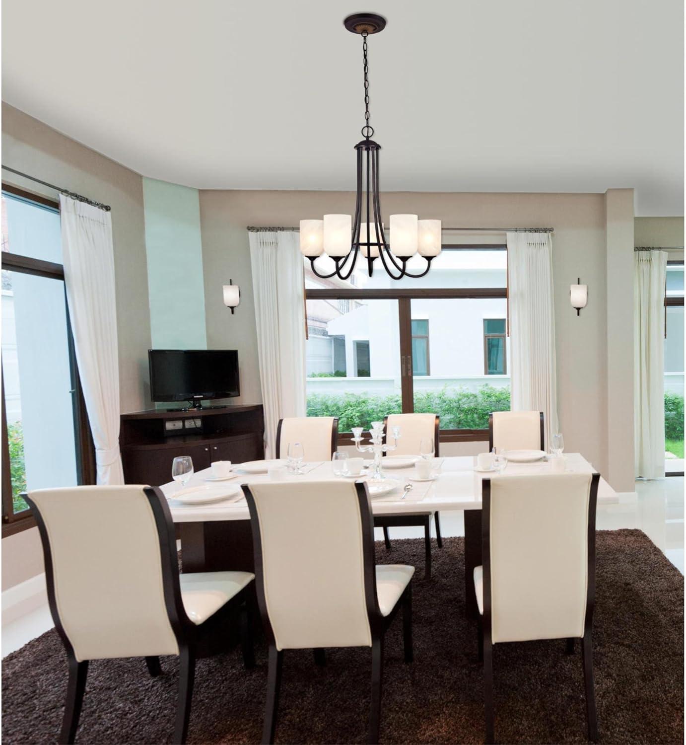 image:imageWestinghouse 6225700 Parker Mews TwoLight Indoor SemiFlush Ceiling Fixture NickelWhite3Light Chandelier