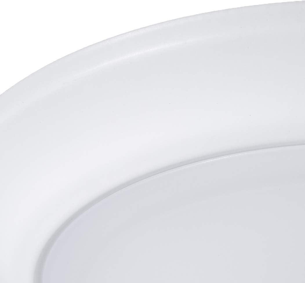image:imageWestinghouse 6322900 Large LED IndoorOutdoor Dimmable Surface Mount Wet Location White Finish with Frosted Lens