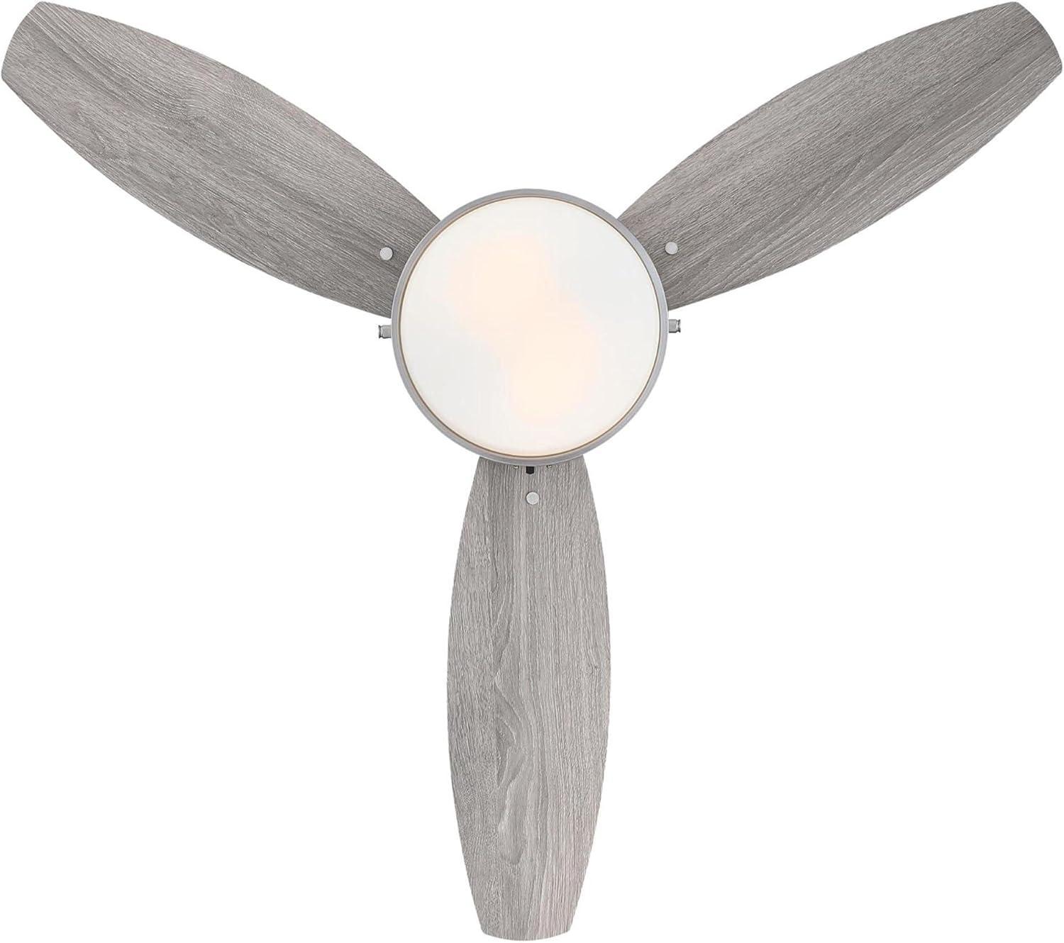 image:imageWestinghouse 7221600 Alloy Ceiling Fan 42 InchBrushed Nickel w Weathered Oak Blades