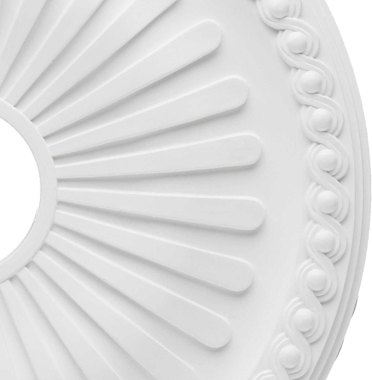 image:imageWestinghouse 7775200 Soleil Polyurethane Ceiling Medallion 20Inch Diameter White
