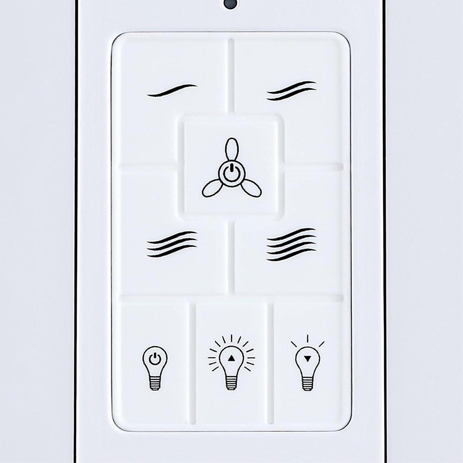 image:imageWestinghouse 7788500 Four Speed Ceiling Fan and LED Light Wall Control White