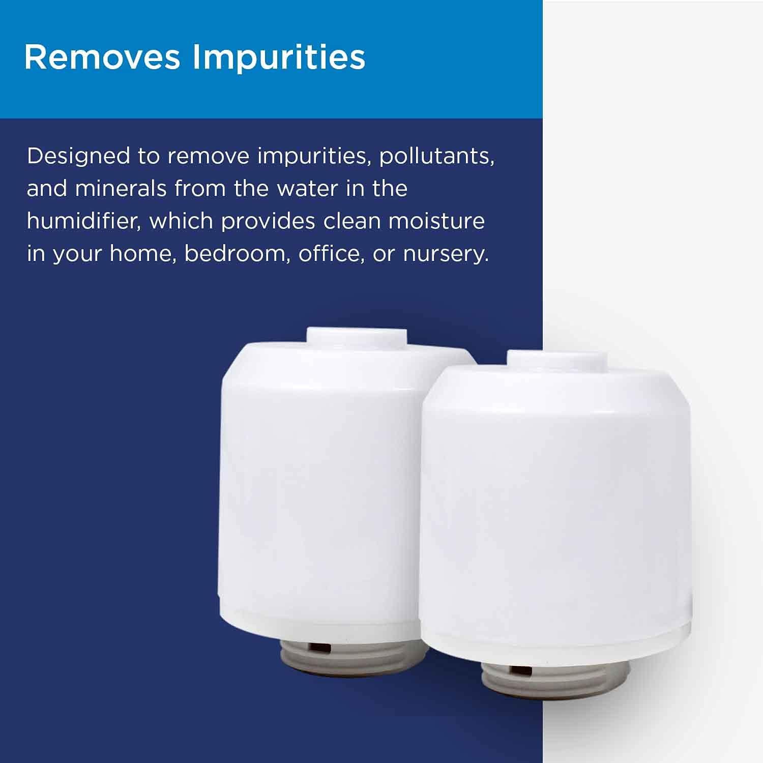 image:imageWestinghouse Ceramic Ball Filter Set for Westinghouse Humidifiers WSHUJ2123B amp WSHUJ2116A 2 Pack Features Honeycomb Filtration System to Maintain Clean and Breathable Air