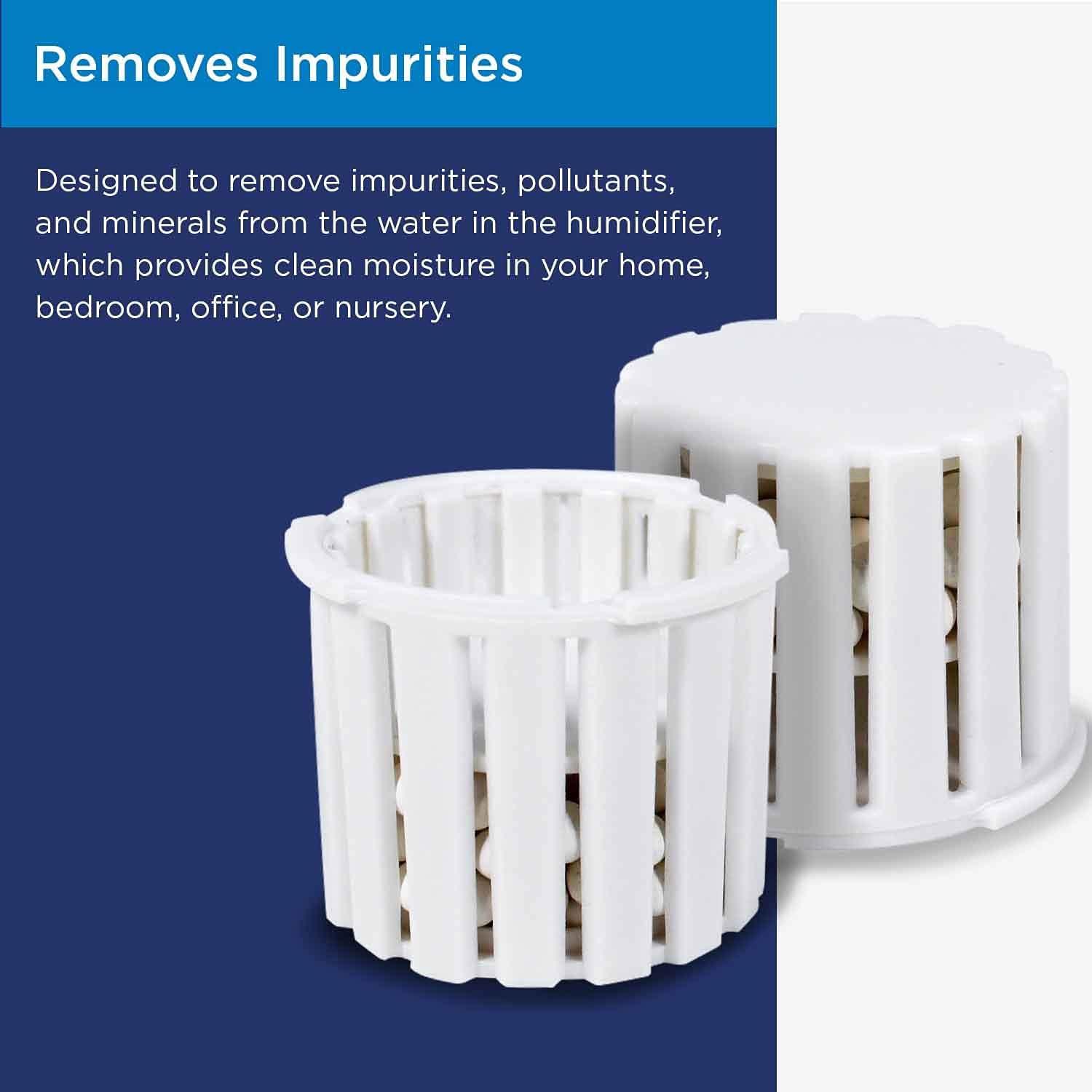 image:imageWestinghouse Ceramic Ball Filter Set for Westinghouse Humidifiers WSHUJ2158B amp WSHUJ2158A 4 Pack Features Honeycomb Filtration System to Maintain Clean and Breathable Air