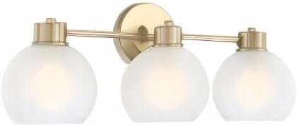 image:imageWestinghouse Dorney Transitional Style 3 Light Wall Fixture Brushed NickelChampagne Brass