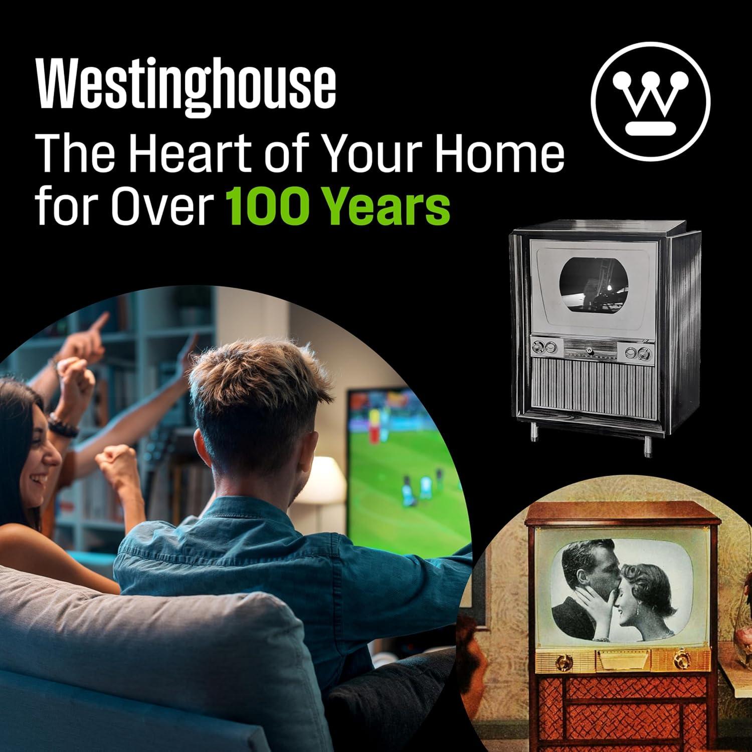 image:imageWestinghouse Edgeless Roku TV 32 Inch Smart Television LED HD wWiFi amp Mobile App Connectivity Flat Screen Compatible wApple AirPlay Alexa amp Google Assistant32 Inch HD QLED