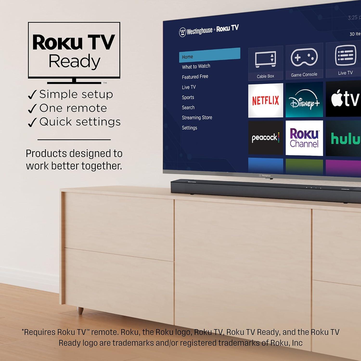 image:imageWestinghouse Full HD 43 Inch TV and 312 AllinOne Soundbar
