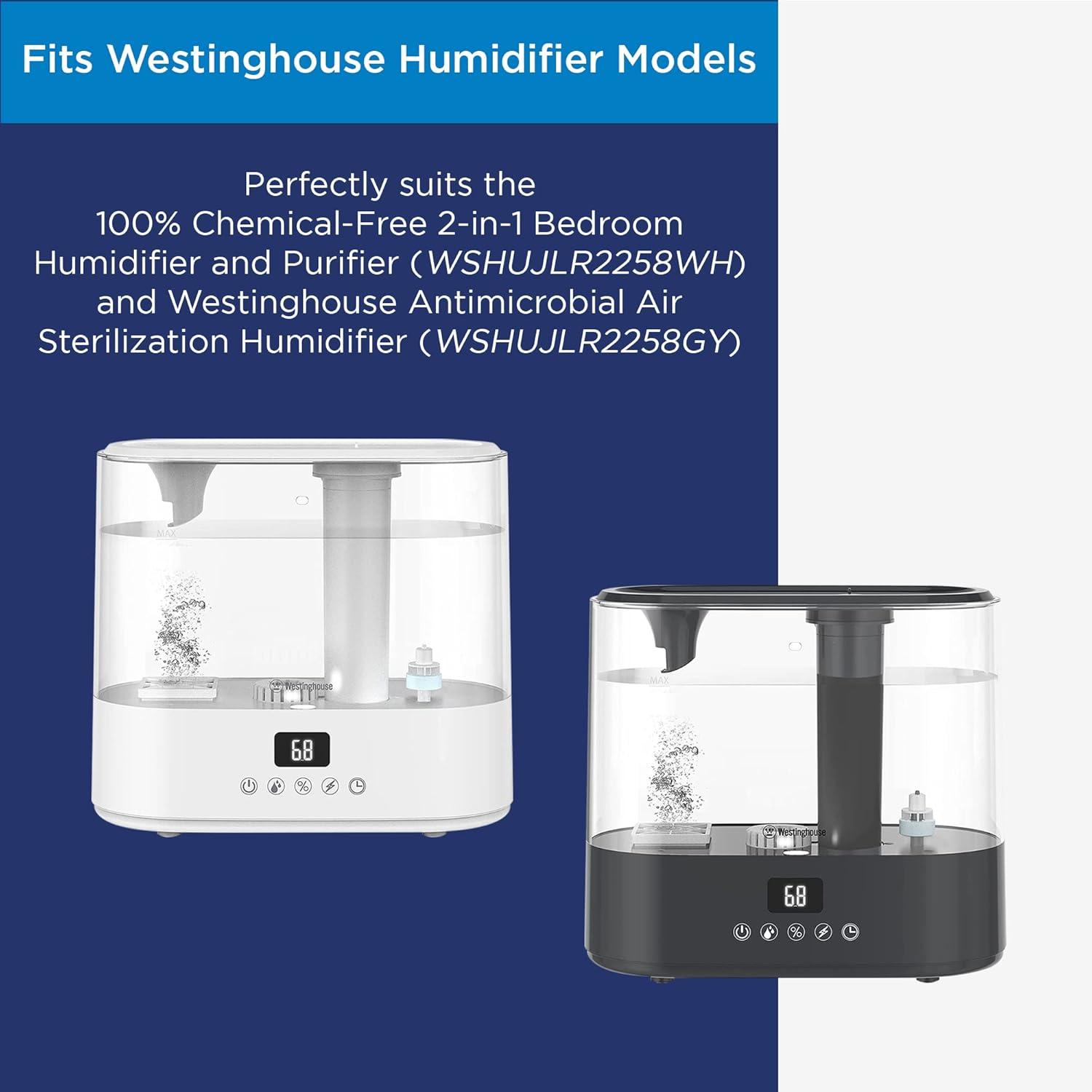 image:imageWestinghouse Humidifier Replacement Filter Set of 4 Ceramic Ball Filters with Honeycomb Filtertrap System and Soft and Healthy Mist Maintains Clean and Breathable Air