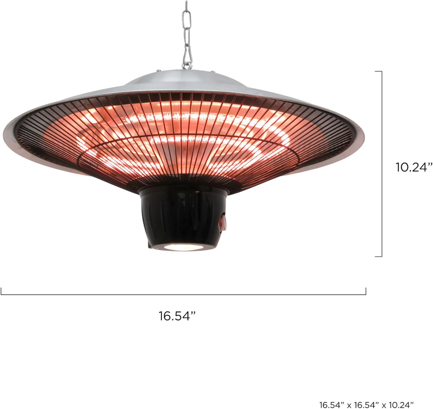 image:imageWestinghouse Outdoor Ceiling Patio Heater Water Resistant Adjustable Heat Output Up to 1500W Auto Shut Off Overheat Protection Hanging Infrared Heater for Patio Cover Gazebo Pergola amp More