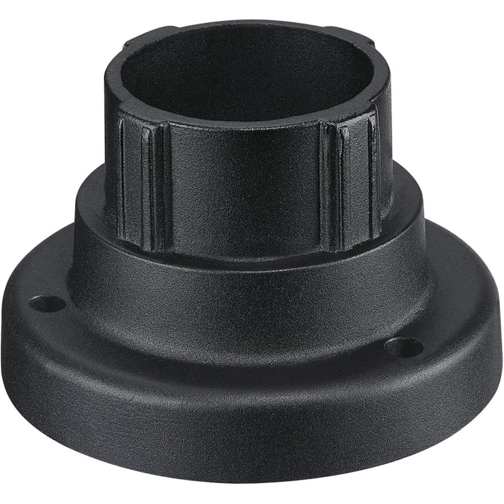 image:image6123700 Pedestal Mount for PostTop Fixture Textured Black Finish