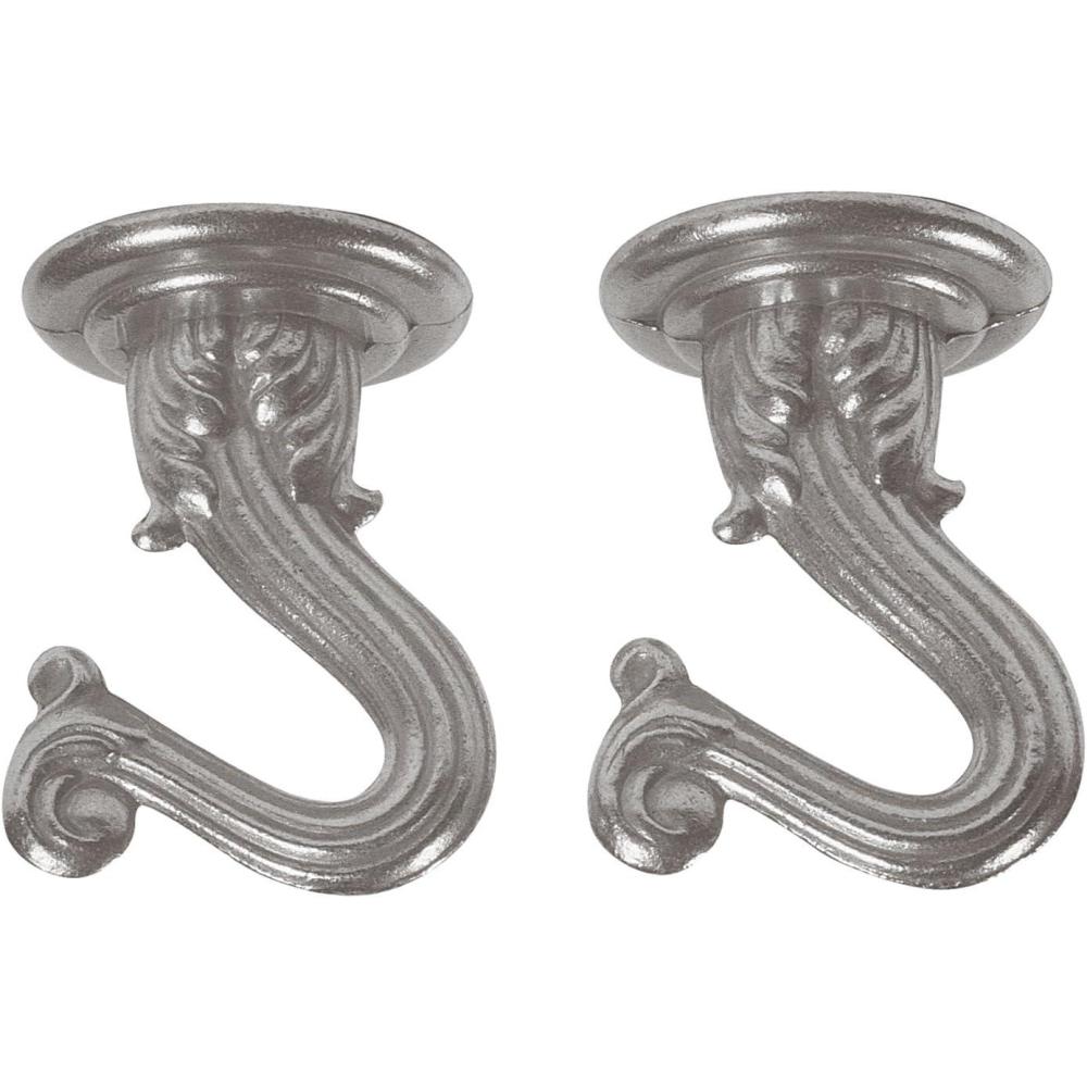 image:imageWESTINGHOUSE Lighting Corp 70444 112 Pewter Swag Hook 2Pack No Size No Color