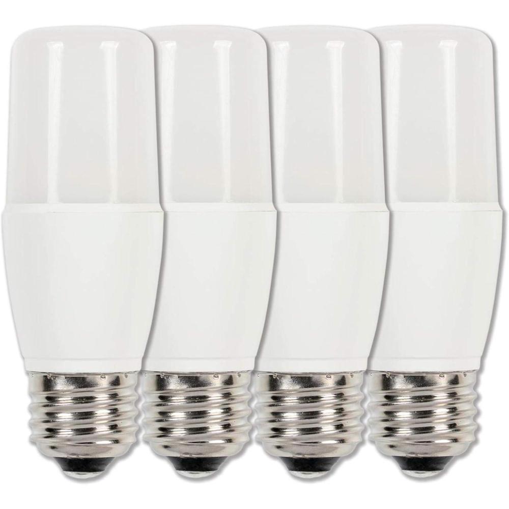 image:imageWestinghouse 3319920 60Watt Equivalent T7 Bright White LED Light Bulb with Medium Base Frost 4 Count Pack of 14 Count Pack of 1
