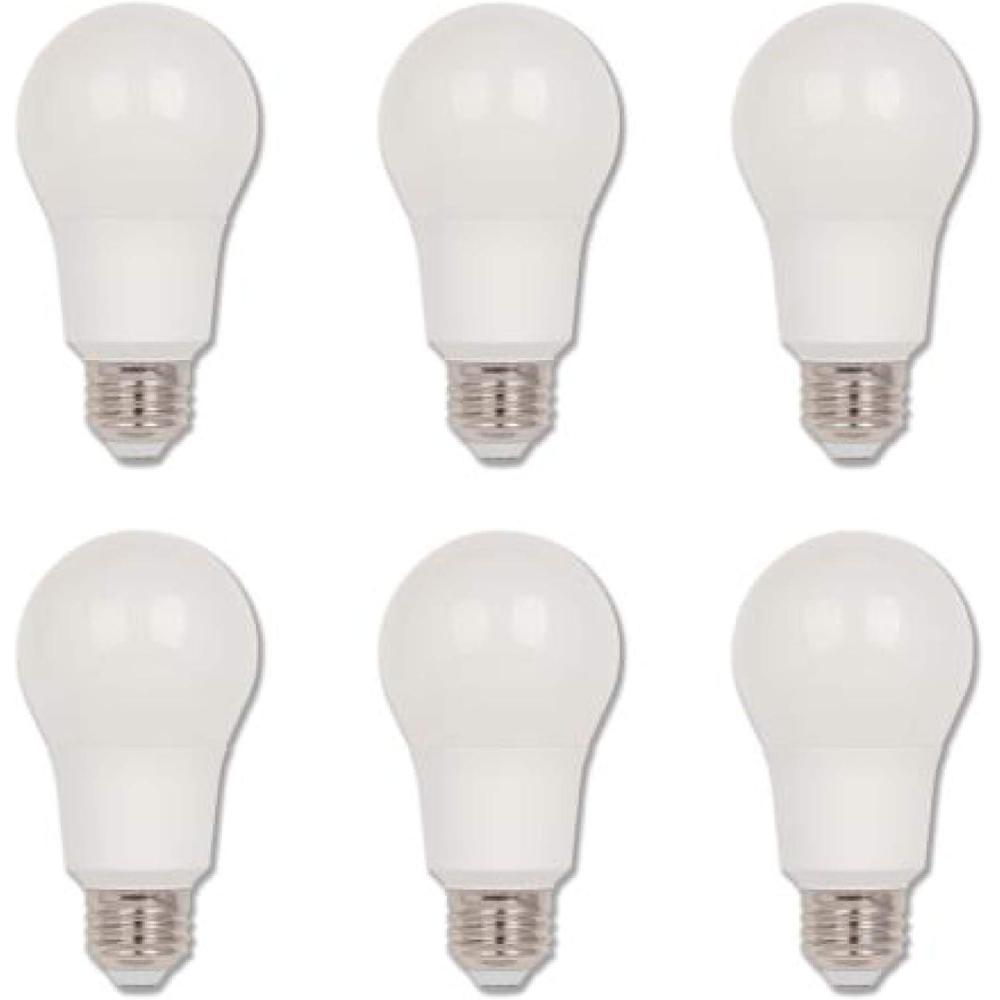 image:imageWestinghouse 5077100 9 Watt 60 Watt Equivalent Omni A19 Dimmable Cool White LED Light Bulb Medium Base6 Pack