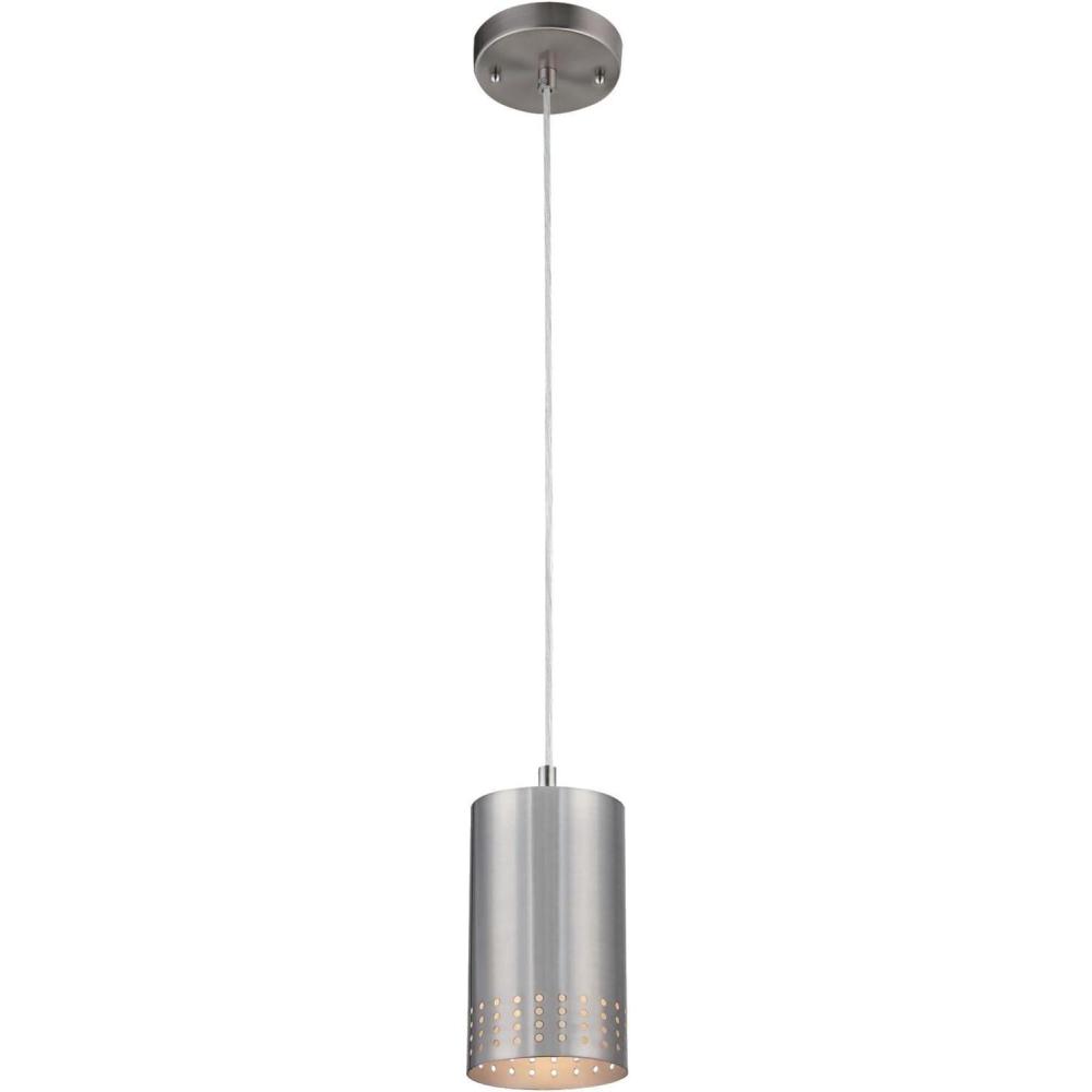 image:imageWestinghouse 6101200 Phelps OneLight Indoor Mini Pendant Brushed Nickel