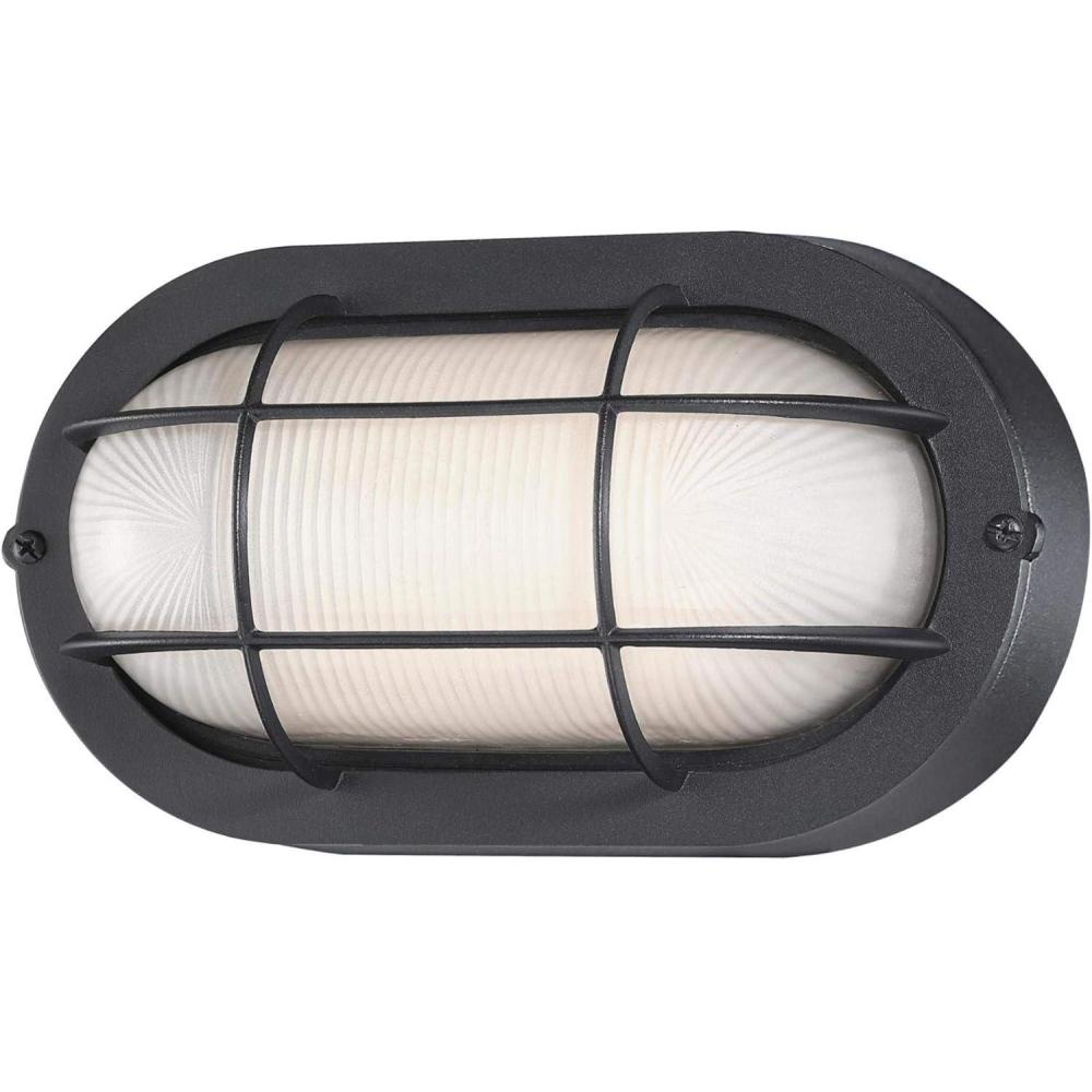 image:imageWestinghouse 6113600 Traditional OneLight Dimmable LED Outdoor Wall Light Textured White Finish White GlassTextured Black