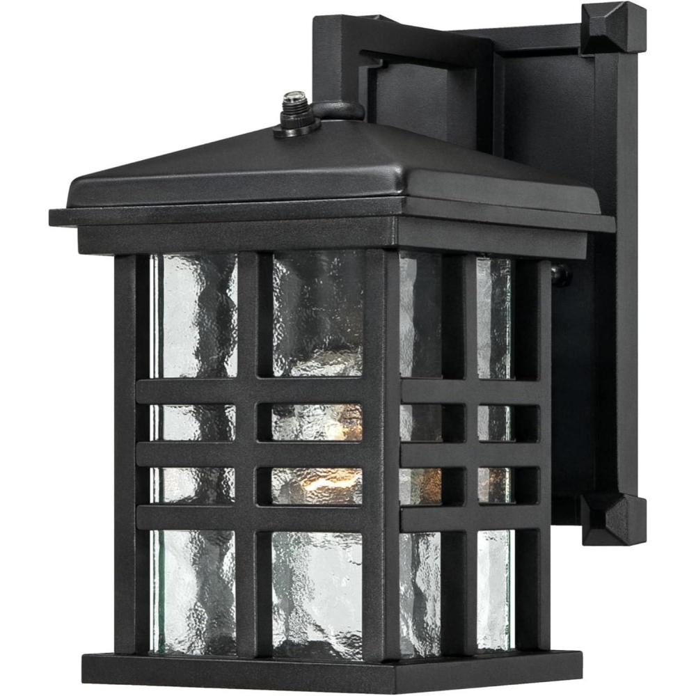 image:imageWestinghouse 6204500 Caliste 1 Light Outdoor Wall Lantern with Dusk to Dawn Sensor Textured BlackBlack