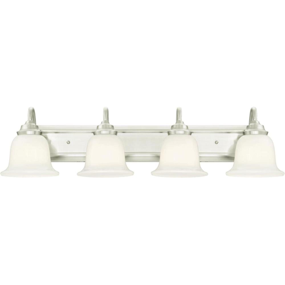 image:imageWestinghouse 6301900 Harwell Brushed Nickel FourLight Indoor Wall FixtureBrushed Nickel