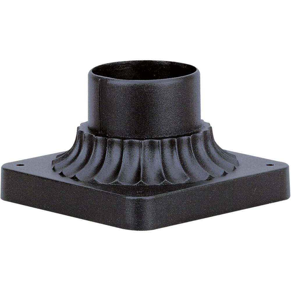 image:imageWestinghouse 6790100 Pedestal Mount for Post Lantern Textured Black Finish on Cast Aluminum1 Count Pack of 1