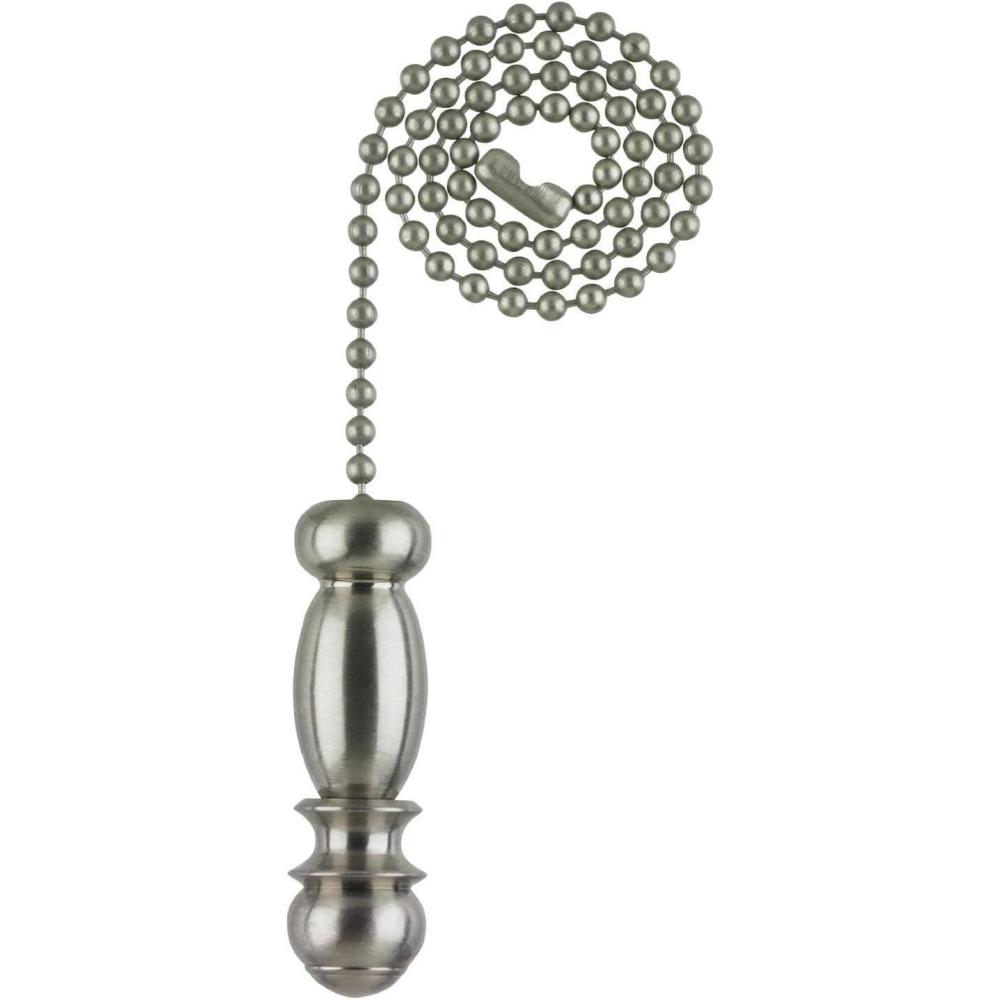 image:imageWestinghouse 7710300 Pendant Pull Chain Brushed Nickel White