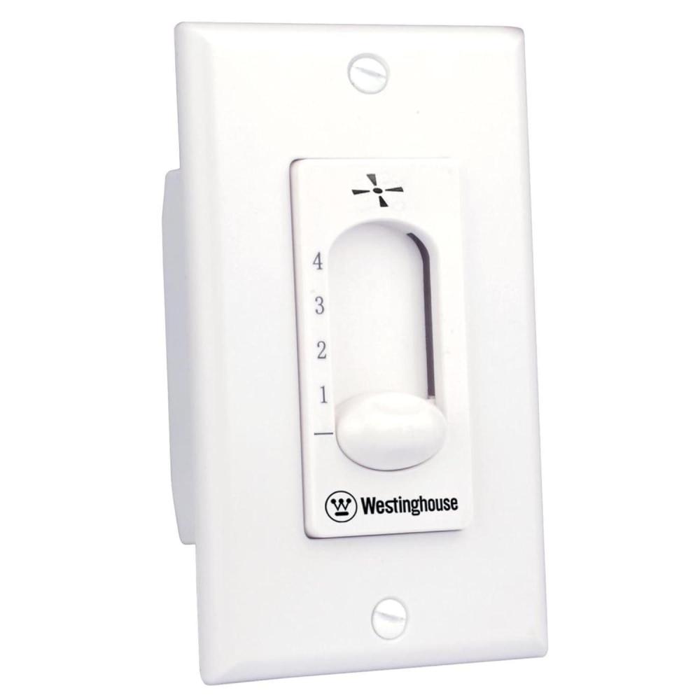image:imageWestinghouse 7787200 Ceiling Fan Wall Control WhiteSWITCH