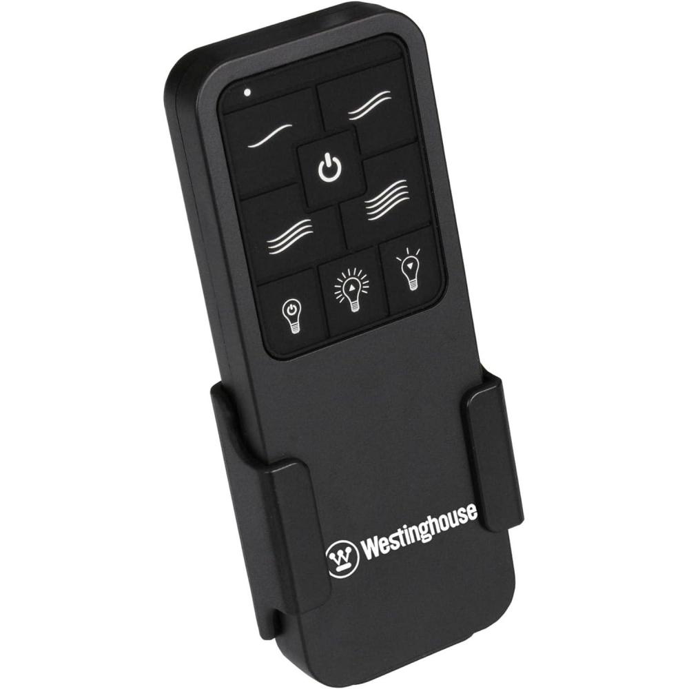 image:imageWestinghouse 7787900 Four Speed Black Ceiling Fan Remote Control with Backlit ButtonsBlack
