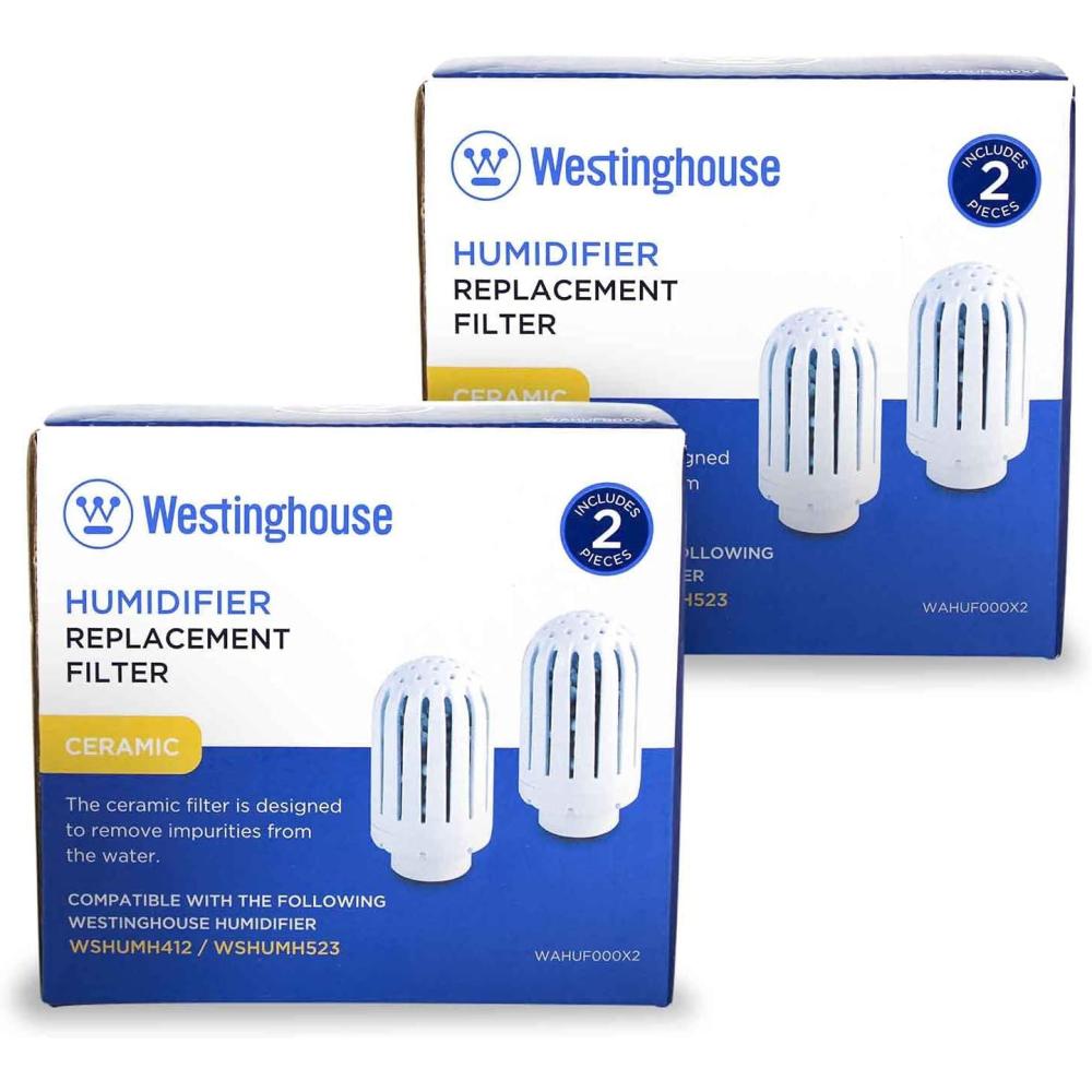 image:imageWestinghouse Ceramic Ball Filter for Westinghouse Humidifiers WSHUMH412 amp WSHUMH523 2 Pack Features Honeycomb Filtration System to Maintain Clean and Breathable Air