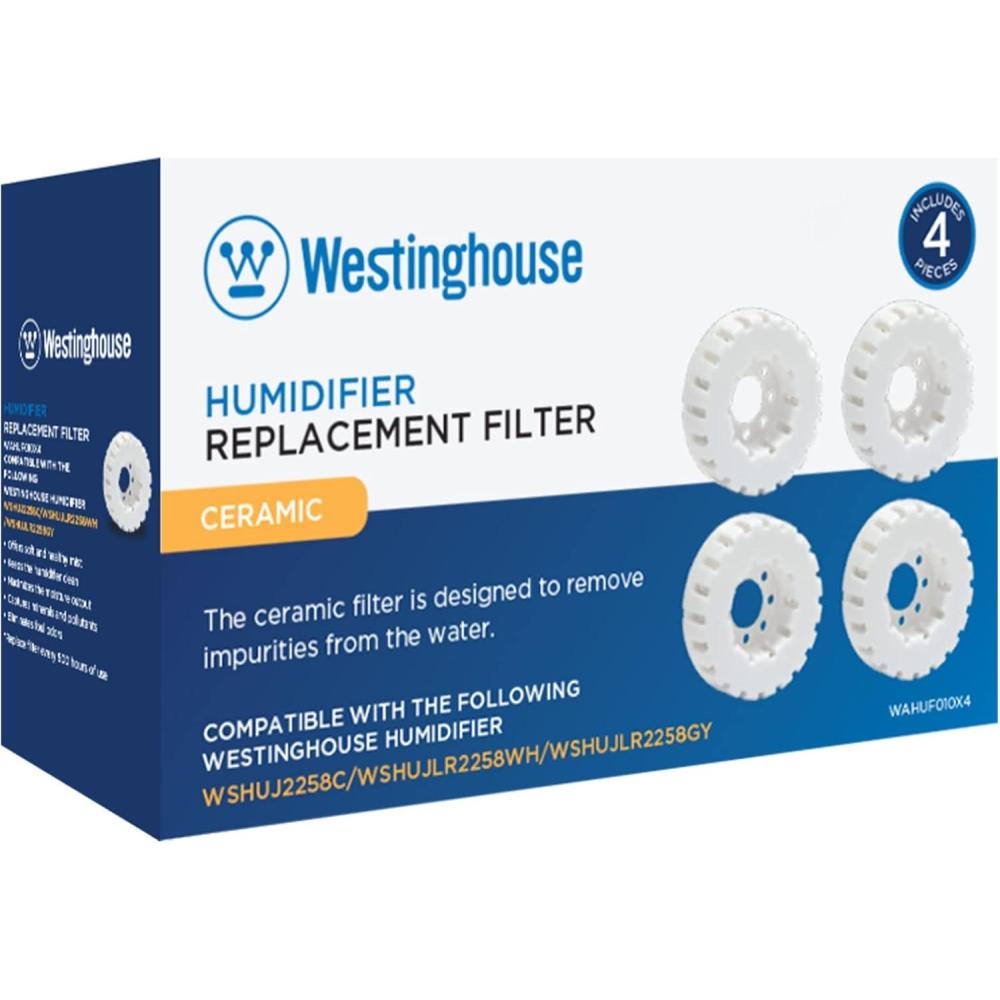 image:imageWestinghouse Humidifier Replacement Filter Set of 4 Ceramic Ball Filters with Honeycomb Filtertrap System and Soft and Healthy Mist Maintains Clean and Breathable Air