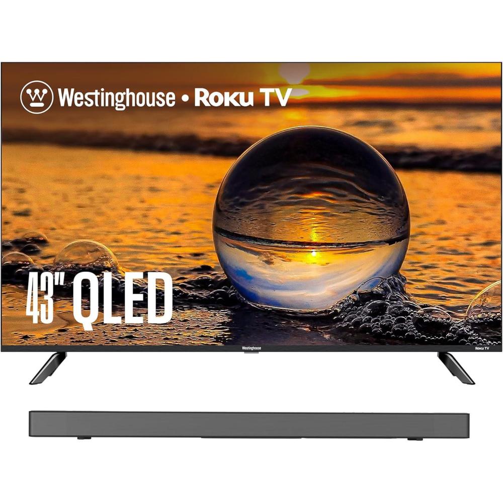 image:imageWestinghouse QLED 43 Inch TV and 312 AllinOne Soundbar