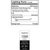 6106600 11-Inch LED Indoor Flush Mount Ceiling Fixture, White Finish with White Alabaster Glass