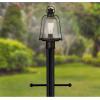 6123400 Fixture Post, Textured Black Finish(Textured Black)