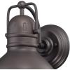 6204600 Orson One-Light Dimmable LED Outdoor Wall Fixture, Oil Rubbed Bronze Finish with Frosted Prismatic Lens(Black)
