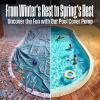 Westinghouse – 1/4 HP Pool Cover Pump, Automatic Submersible Pump with 25ft Power Cord, 1800 GPH Water Removal for Pool, Hot Tubs