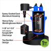 Westinghouse – Sump Pump with Integrated Vertical Float Switch – 1/2 HP Up to 4,100 Gallons Per Hour – Heavy Duty Basement Sump Pump Submersible(1/2 HP)