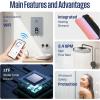 Westinghouse 11kW 240V Tankless Water Heater Electric, Up to 2.6 GPM Instant Hot Water Heater, 1-3 Point of Use Hot Water, Wi-Fi Enabled, APOLO-11k(Instant-14kW(V))