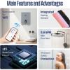 Westinghouse 11kW 240V Tankless Water Heater Electric, Up to 2.6 GPM Instant Hot Water Heater, 1-3 Point of Use Hot Water, Wi-Fi Enabled, APOLO-11k(Instant-24kW)