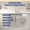 Westinghouse 11kW 240V Tankless Water Heater Electric, Up to 2.6 GPM Instant Hot Water Heater, 1-3 Point of Use Hot Water, Wi-Fi Enabled, APOLO-11k(Mini-6.5kW-G)