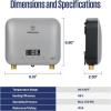 Westinghouse 11kW 240V Tankless Water Heater Electric, Up to 2.6 GPM Instant Hot Water Heater, 1-3 Point of Use Hot Water, Wi-Fi Enabled, APOLO-11k(Mini-8.0kW-G)