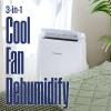 Westinghouse 12,000 BTU Air Conditioner Portable For Rooms Up To 550 Square Feet, Portable AC with Home Dehumidifier, Smart App, 3-Speed Fan, Programmable Timer, Remote Control, Window Kit,White(8 000 BTU with Smart App)