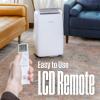 Westinghouse 12,000 BTU Air Conditioner Portable For Rooms Up To 550 Square Feet, Portable AC with Home Dehumidifier, Smart App, 3-Speed Fan, Programmable Timer, Remote Control, Window Kit,White(12 000 BTU with Smart App)