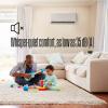 Westinghouse 18,000 BTU, 230V, 17 SEER2 Ductless Mini Split AC/Heating System Inverter Heat Pump with 15ft Installation Kit, White