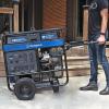 Westinghouse 28000 Peak Watt Home Backup Portable Generator, Remote Electric Start with Auto Choke, Transfer Switch Ready 30A & 50A Outlets, Gas Powered, CO Sensor,Blue(28000 Watts – Gas Only)